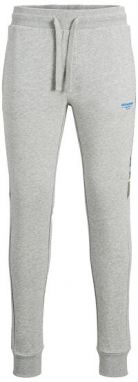 Jack&Jones Pánske tepláky JJIWILL 12190310 Light Grey Melange M