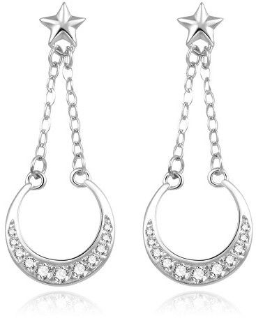 Beneto Fashion strieborné náušnice so zirkónmi AGUP2287