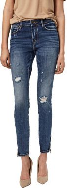 Vero Moda Dámske džínsy VMTILDE Slim Fit 10248143 Medium Blue Denim L/30