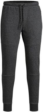 Jack&Jones Pánske tepláky JPSTWILL 12184970 Dark Grey Melange M