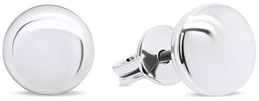 Brilio Silver Minimalistické strieborné náušnice EA103W