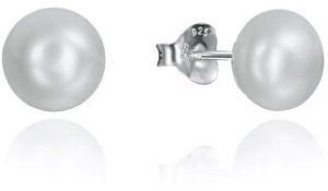 Viceroy Elegantné minimalistické náušnice s perlou Clasica 5090E000-67 0,5 cm