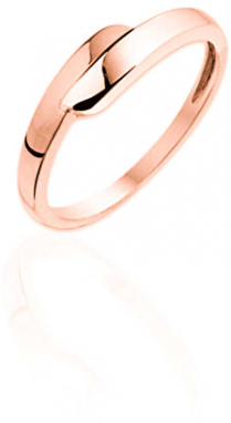 JVD Minimalistický bronzový prsteň SVLR0274XH2RO 52 mm