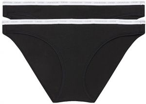 Calvin Klein 2 PACK - dámske nohavičky CK One Bikini QD3789E-001 M