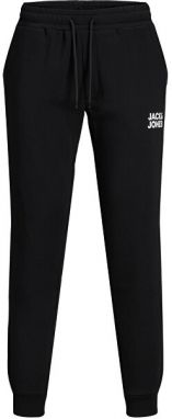 Jack&Jones Pánske tepláky JJIGORDON 12178421 Black M