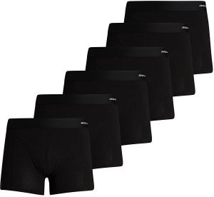 Jack&Jones 6 PACK - pánske boxerky JACBASIC 12202634 Black S