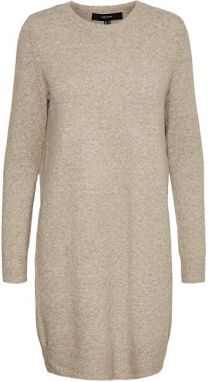 Vero Moda Dámske šaty VMDOFFY Regular Fit 10215523 Sepia Tint L