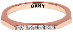 DKNY Štýlový oktagonový prsteň Charakter 5548761 55 mm