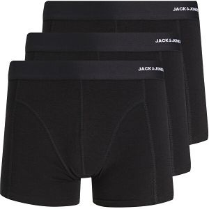 Jack&Jones 3 PACK - pánske boxerky JACBASIC 12198852 Black XL