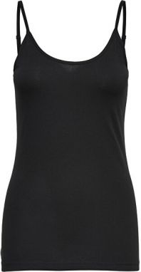 Jacqueline de Yong Dámske tielko JDYAVA LIFE SINGLET JRS Noosa Black M