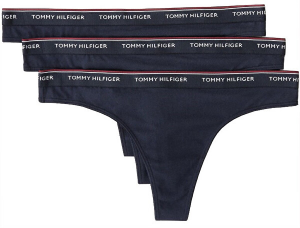 Tommy Hilfiger 3 PACK - dámska tangá UW0UW00048-416 XS