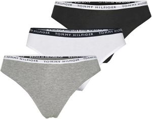 Tommy Hilfiger 3 PACK - dámske tangá UW0UW02829-0TF S