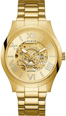 Guess Mens Dress Astro Skeleton Automatic GW0217G2