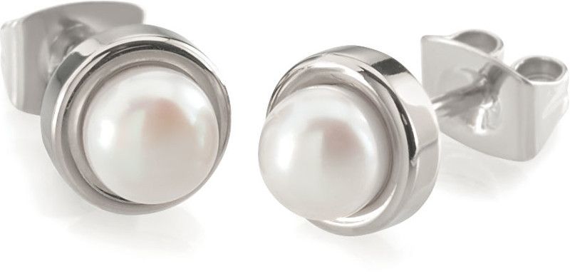 Boccia Titanium Titánové náušnice s perlou 0594-01