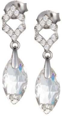 Preciosa Náušnice s kryštálmi Crystal Bud 6018 00
