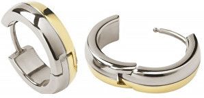 Boccia Titanium Náušnice krúžky z titánu 0539-07