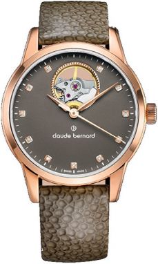 Claude Bernard Open Heart Automatic 85018 37R TAPR1