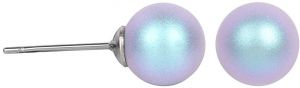 Troli Náušnice Pearl Iridescent Light Blue