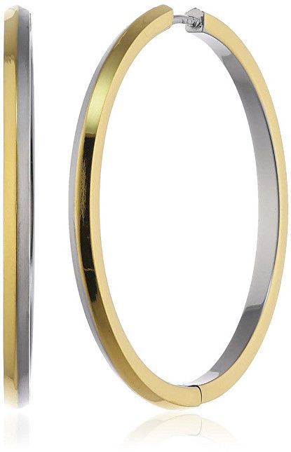 Boccia Titanium Titánové bicolor náušnice kruhy 0573-02