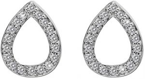 Hot Diamonds Strieborné náušnice slzičky Micro Bliss DE555