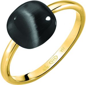 Morellato Pozlátený prsteň Gemma SAKK104 52 mm