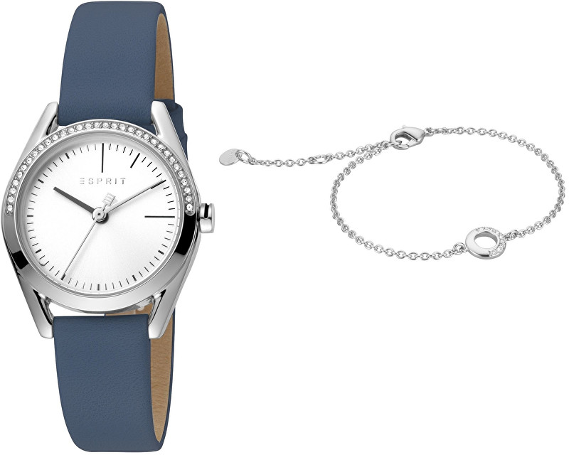 Esprit Lock Stones Silver Blue SET ES1L117L0015