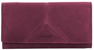 Lagen Dámska kožená peňaženka 51454 Red