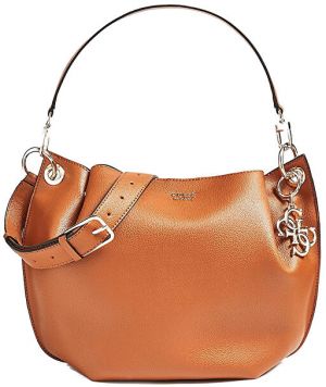 Guess Dámska kabelka Digital Hobo Cognac-Cog