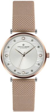 Frederic Graff Rose Jungfrau Lychee Rose gold Mesh FBS-3218