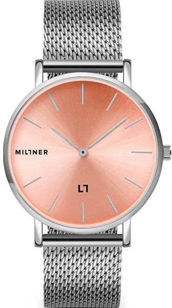 Millner Mayfair Silver Pink 39 mm