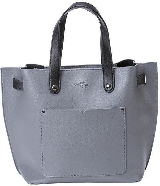 Meatfly Dámska kabelka Alma 4 Dark Grey, Black