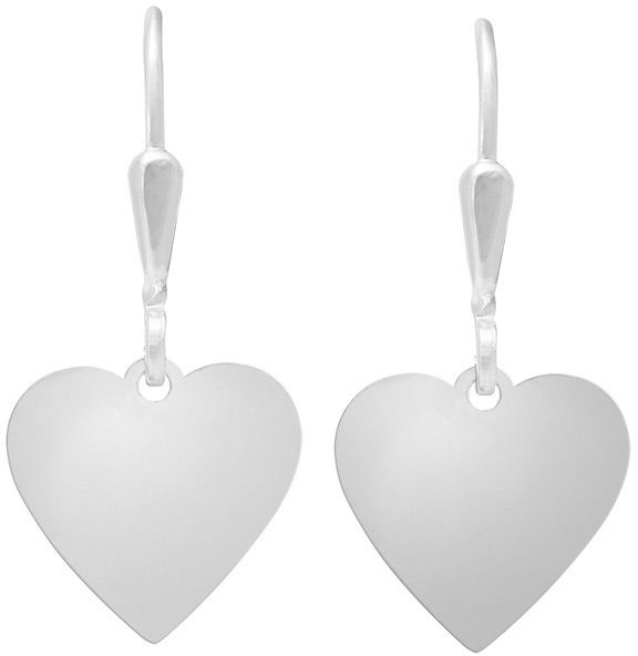 Praqia Jewellery Romantické strieborné náušnice Viola NA6028_RH