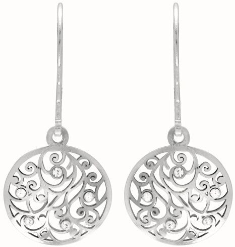 Praqia Jewellery Trblietavé strieborné náušnice NA0861_RH