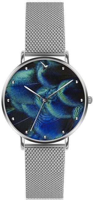 Emily Westwood Peacock Feather Mesh EAA-2518S
