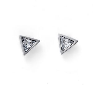 Oliver Weber Trblietavé náušnice kôstky so zirkónmi Swarovski Three 22920