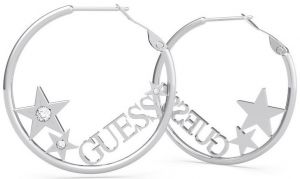 Guess Originálne náušnice kruhy UBE70168