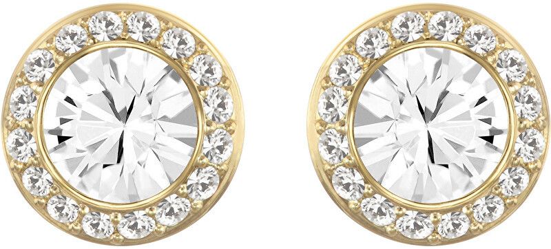 Swarovski Luxusné pozlátené náušnice s kryštálmi Swarovski Angelic 5505470