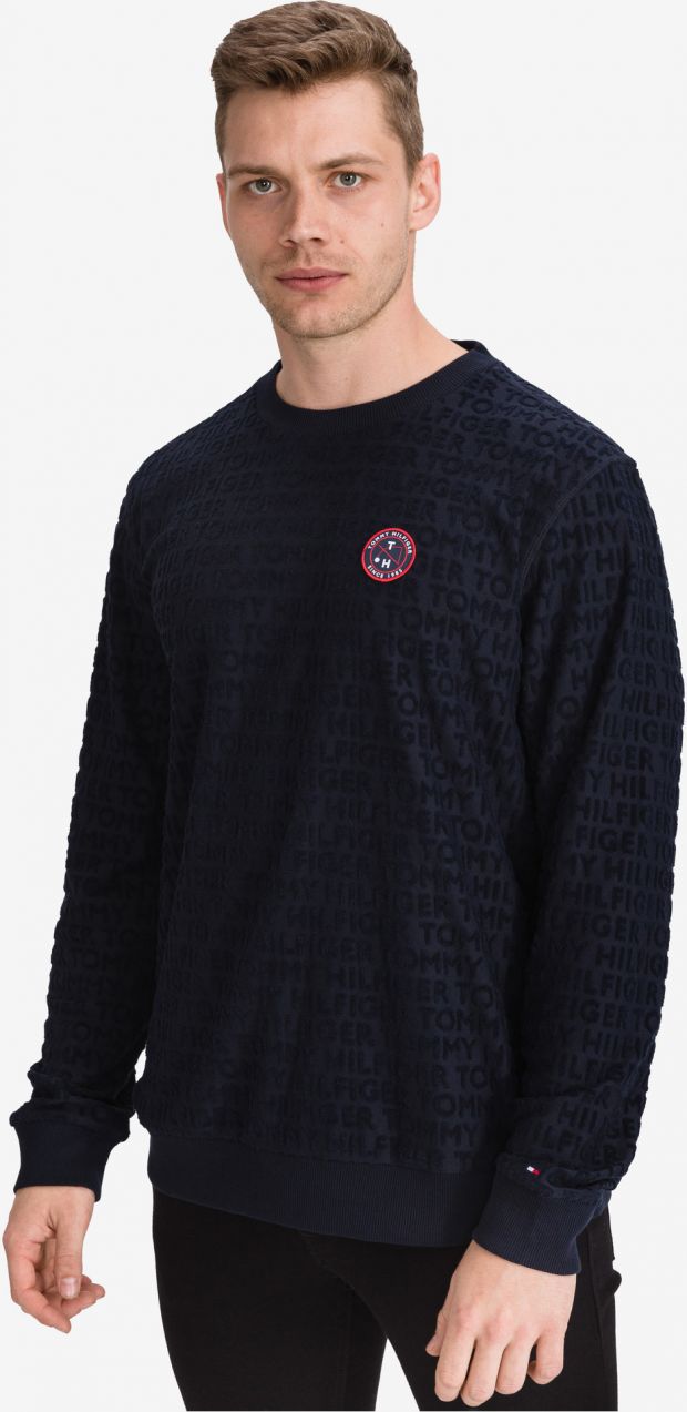 Towelling Mikina Tommy Hilfiger 