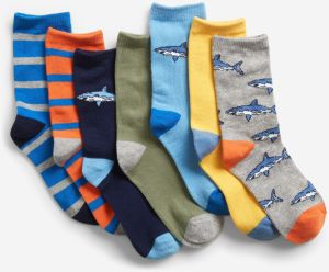 Shark Ponožky 7 párov detské GAP 
