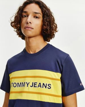 TJM Stripe Colorblock Tee Tričko Tommy Jeans 