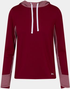 UA ColdGear Hoodie-RED Mikina Under Armour 