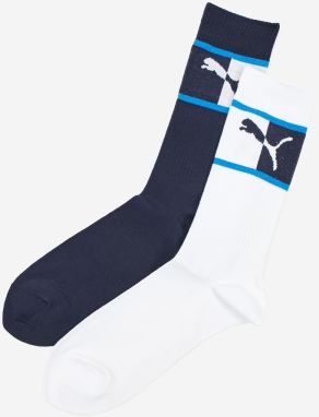 Blocked Logo Sock Ponožky 2 páry Puma 