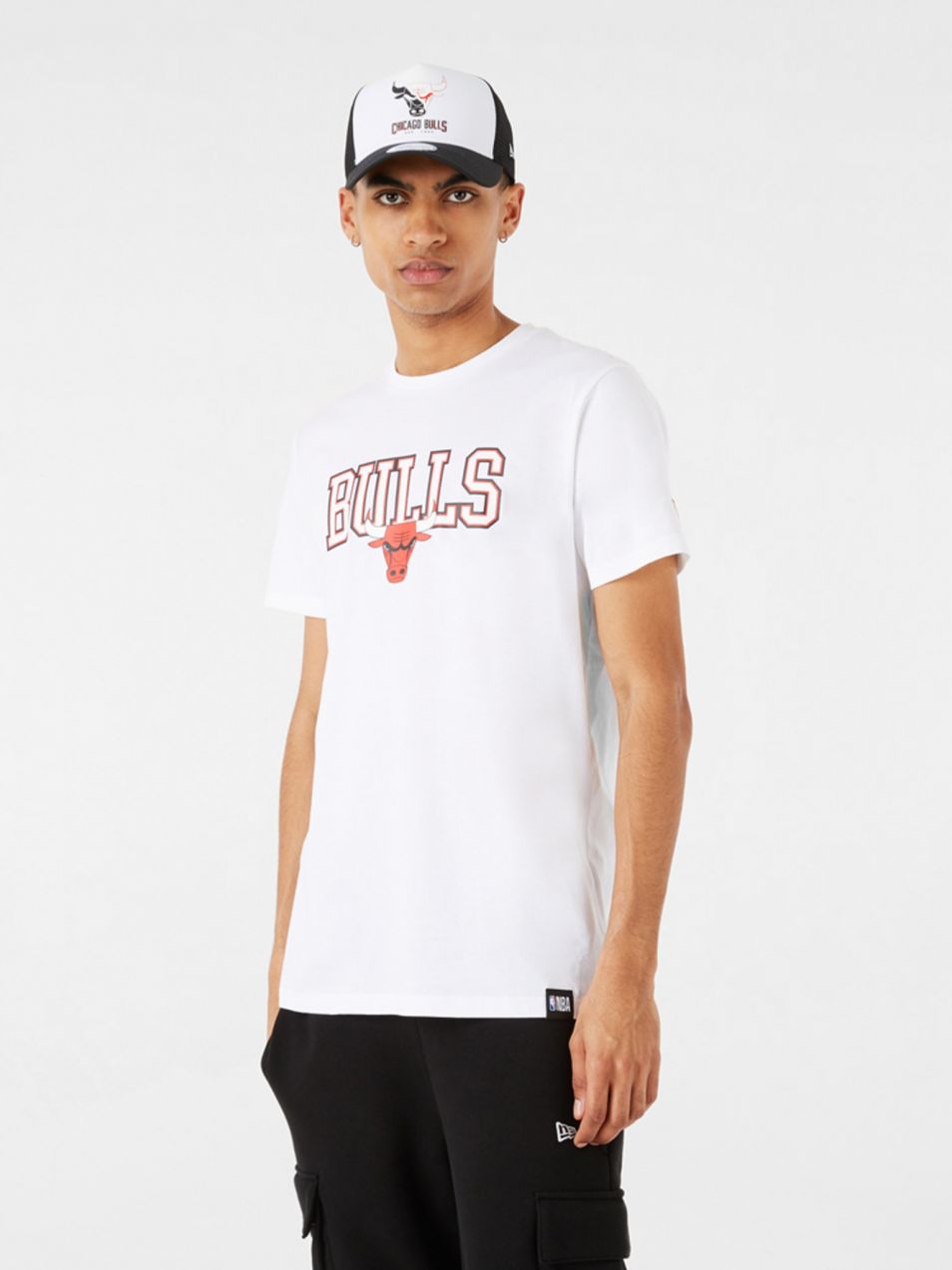 Chicago Bulls NBA Throwback Graphic Tričko New Era 
