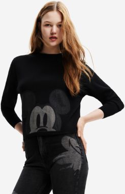 Mickey Patch Denim Sveter Desigual 