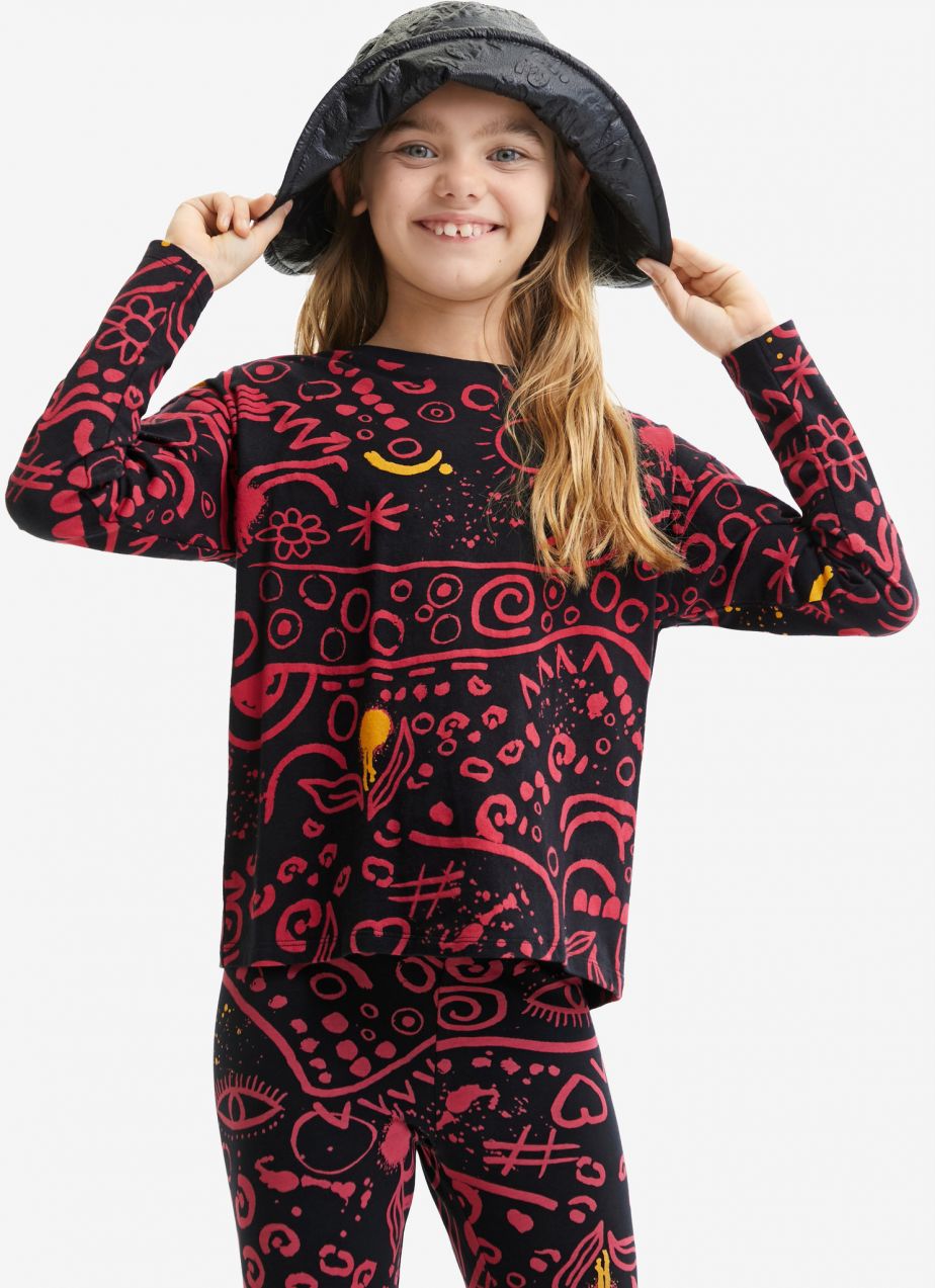 Carlota Tričko detské Desigual 