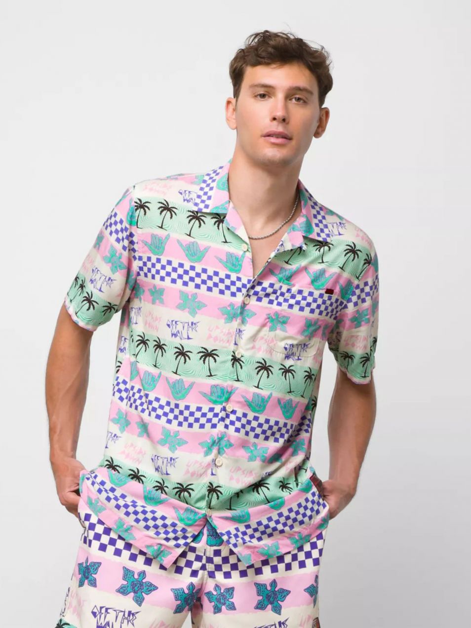 Vans x Stranger Things California Stripe Buttondown Košeľa Vans 