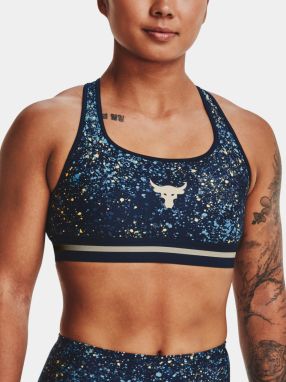 UA Project Rock Bra Printed Športová podprsenka Under Armour 