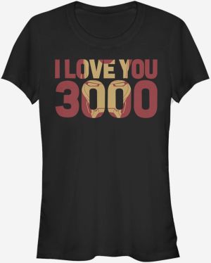 Marvel Iron Man I Love You 3000 Tričko ZOOT.Fan 