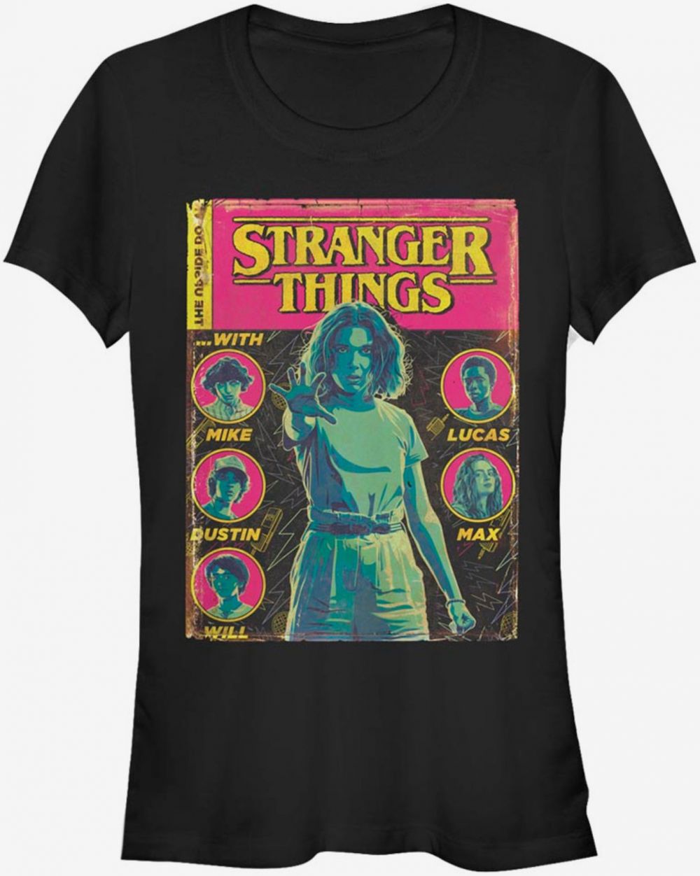 Netflix Eleven Comic Stranger Things Tričko ZOOT.Fan 