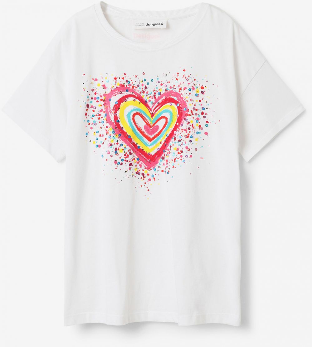 Heart Tričko detské Desigual 